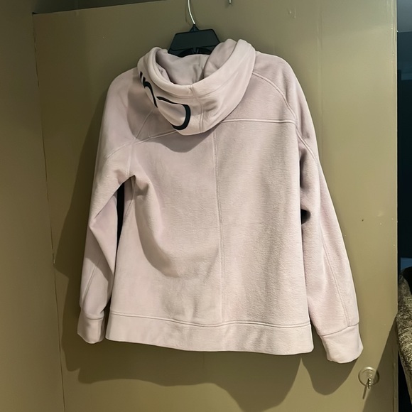 Calvin Klein Performance Women’s Hooded Fleece Jacket Sz L  Dusty Taupe. NWOT - Picture 2 of 13